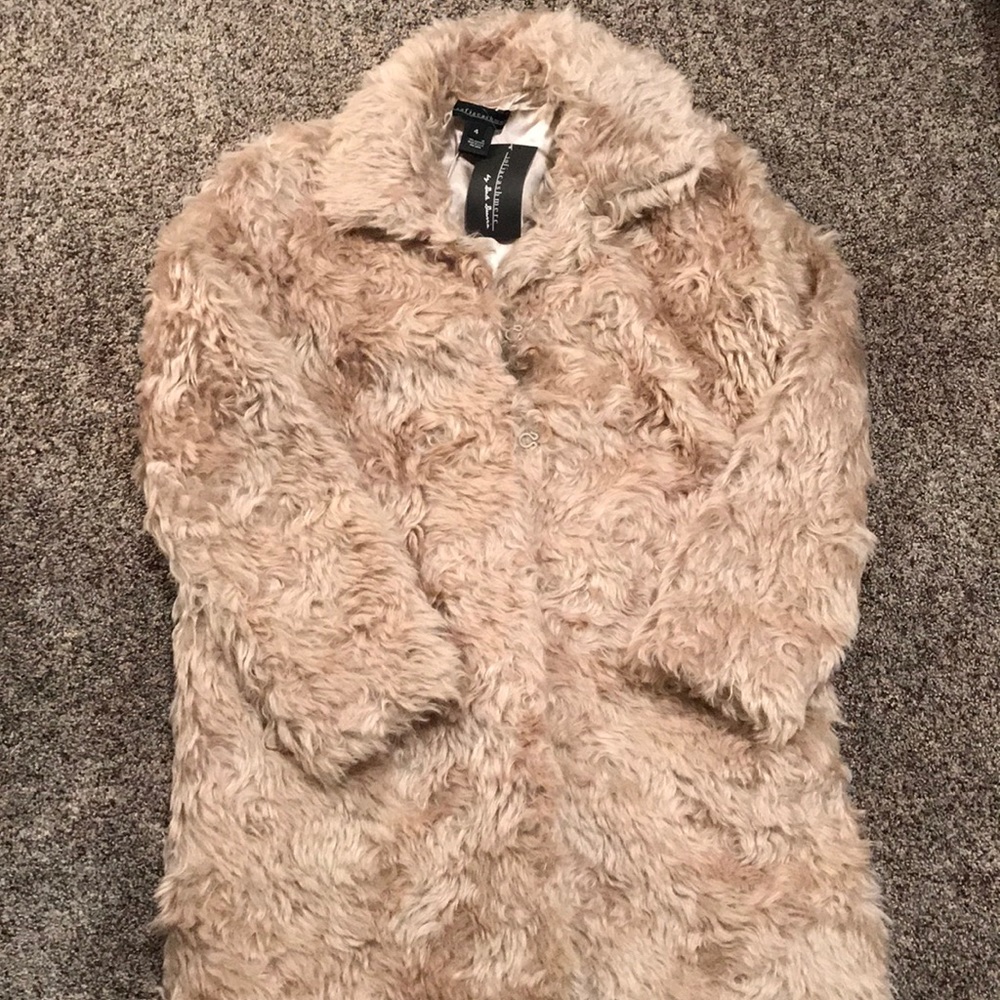 Sofiacashmere Fur Coat (Mohair)